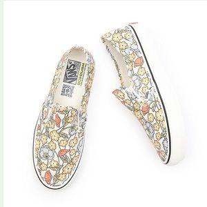 ✨NEW✨ VANS slip-on Eco Cush VR3 sneakers Multicolored/Floral Sizes WM Size 8.5